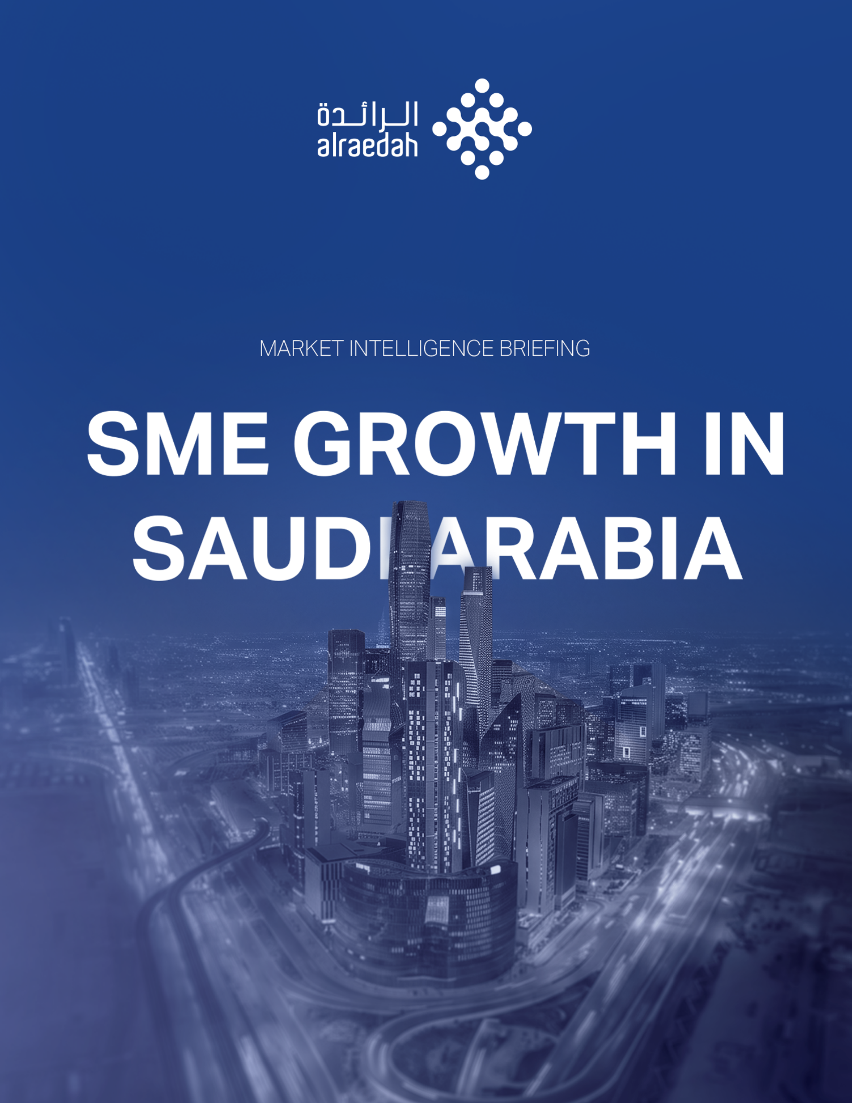 SME Growth in Saudi Arabia report cover.